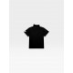 Adidas Black Vintage Polo Shirt – Minimal Sportswear Style
